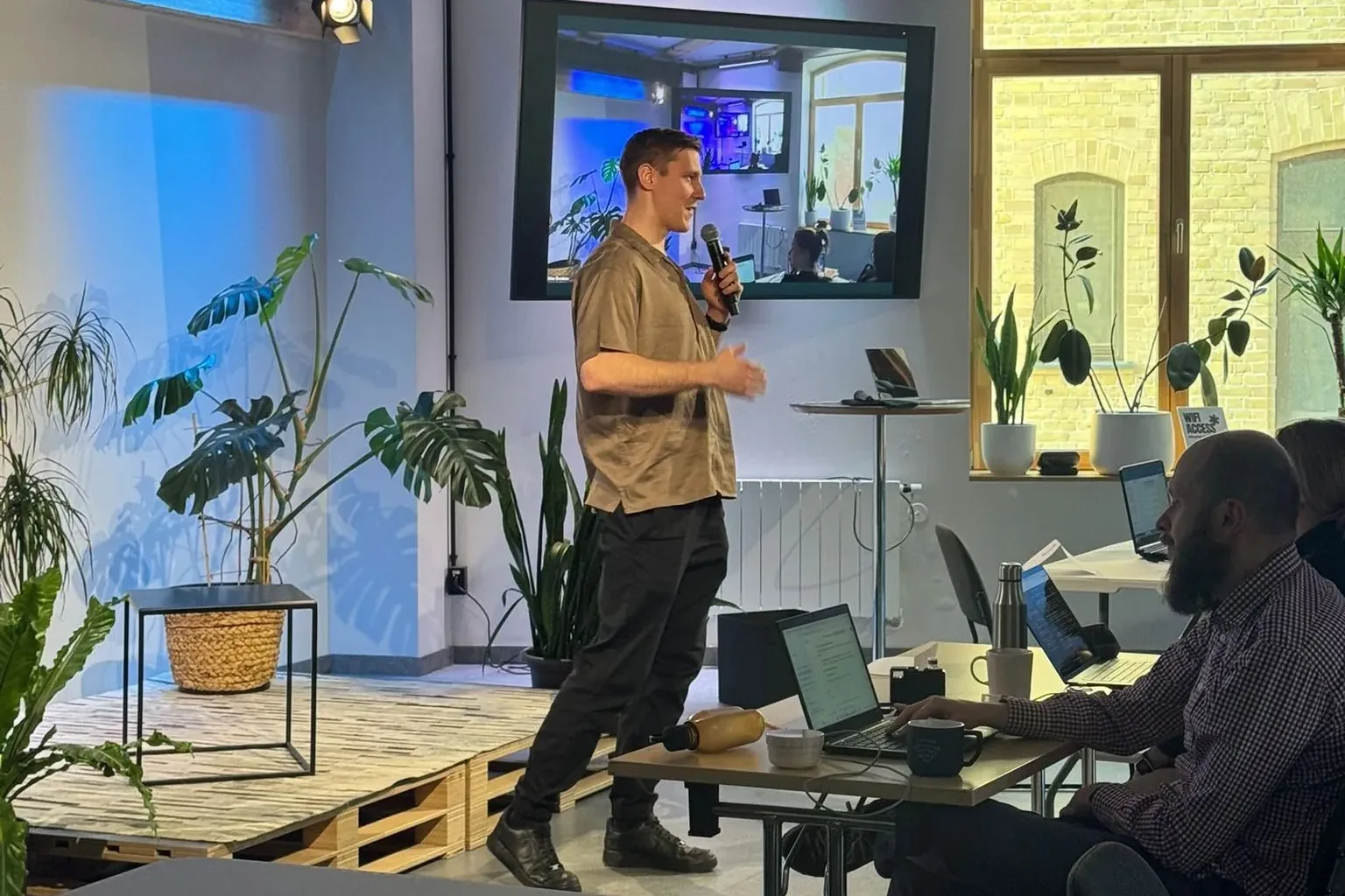 A workshop session at Startup House Riga